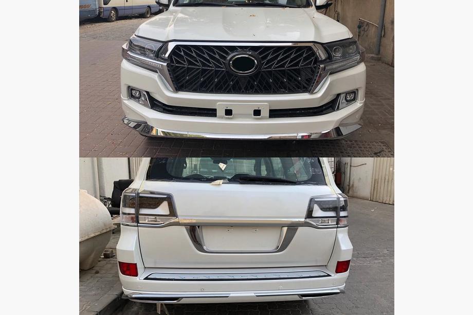 Toyota Land Cruiser 200 2007-2021 Bodykit 2016↗ (Blade) Weiß Image