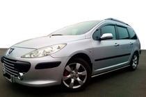 Peugeot 307 2001-2008 Windabweiser SW (4 Stk, HIC) Foto 1