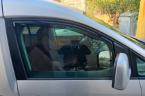 Volkswagen Caddy 2010-2015 Windabweiser zum Einstecken (2 Stk, HIC) Foto 6