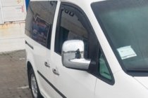 Volkswagen Caddy 2010-2015 Windabweiser zum Einstecken (2 Stk, HIC) Foto 10