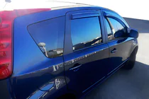 Nissan Note 2004-2012 Windabweiser (4 Stk, HIC) Foto 1