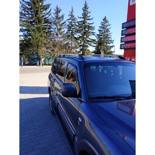 Dachreling Chrom türkisches Design (2 Stk) Mitsubishi Pajero Wagon IV 2006-2021 Foto 2