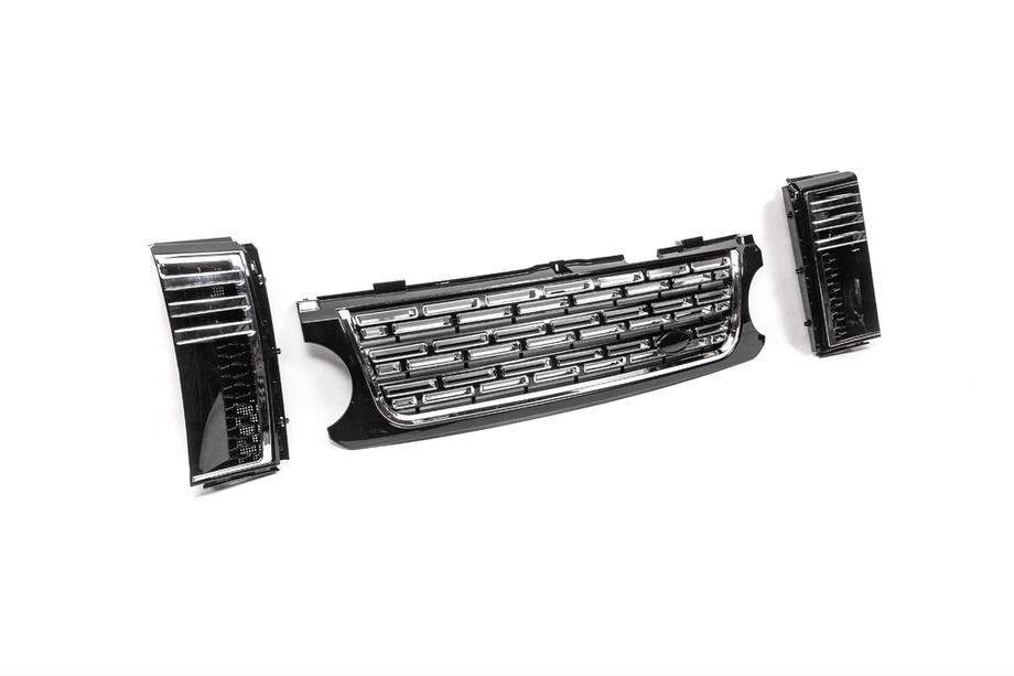 Range Rover III L322 2002-2012 Frontgrill und Kiemen im Autobiography Stil (für 2005-2009) Image
