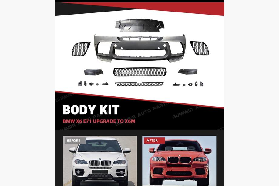 BMW X6 E71 2008–2014 Bodykit Set (M-Paket) Image