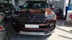 Toyota Land Cruiser 200 2007-2021 Frontbügel ST014 (2015+, Edelstahl) Foto 4