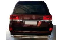 Toyota Land Cruiser 200 2007-2021 Heckschutz AK002-double (2 Stk., Edelstahl) Foto 1