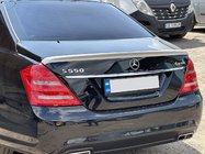 Mercedes S-class W221 2005-2013 Heckspoiler (ABS, grundiert) Foto 5