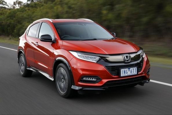 Durchsuchen Sie die aktualisierte Crossover Honda HR-V