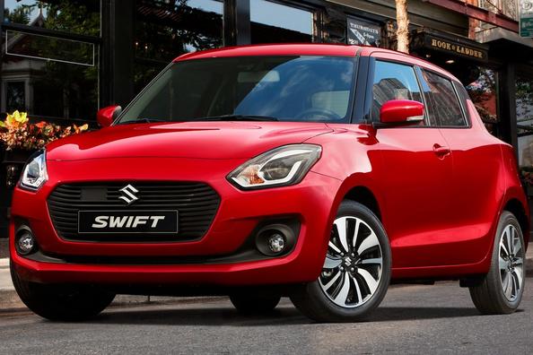 Übersicht fünftürige Fließheck Suzuki Swift
