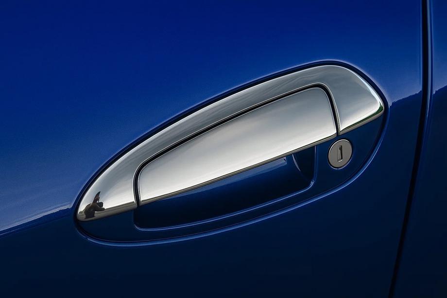 Fiat Punto Grande/EVO 2006-2018 Chrom Türgriffblenden mit oberem Teil (4-türig, Edelstahl) OmsaLine - Italienischer Edelstahl Image