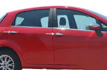 Fiat Punto Grande/EVO 2006-2018 Chrom Türgriffblenden (4-türig, Edelstahl) Foto 1