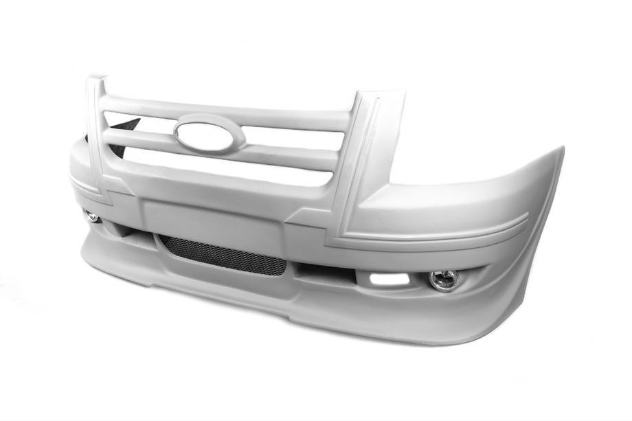 Ford Transit 2000–2014 Frontstoßstangenlippe (2006-2014, mit Grill) Image