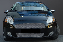 Fiat Punto Grande/EVO 2006-2018 Kühlergrill Abdeckungen (2-tlg., Edelstahl) Foto 1