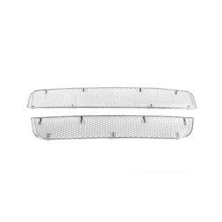 Kühlergrill Abdeckungen (2-tlg., Edelstahl) Fiat Punto Grande/EVO 2006-2018 Foto 3