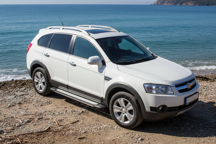 Chevrolet Captiva 2006-2019 Trittbretter Rainbow (2 Stk., Aluminium) Image