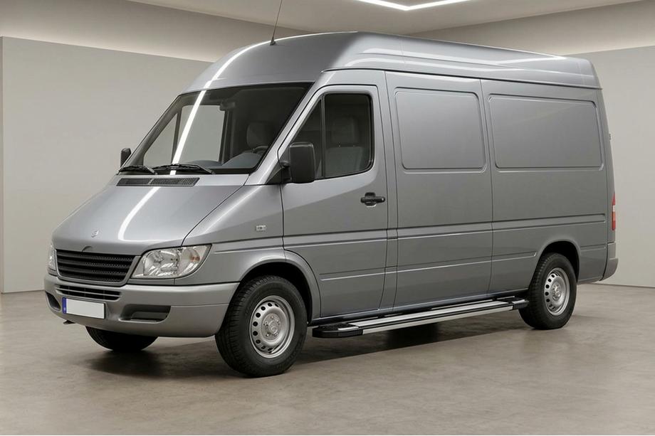Mercedes Sprinter W901/902/903/904/905 1995–2006 Trittbretter Rainbow (2 Stk., Alu) Image