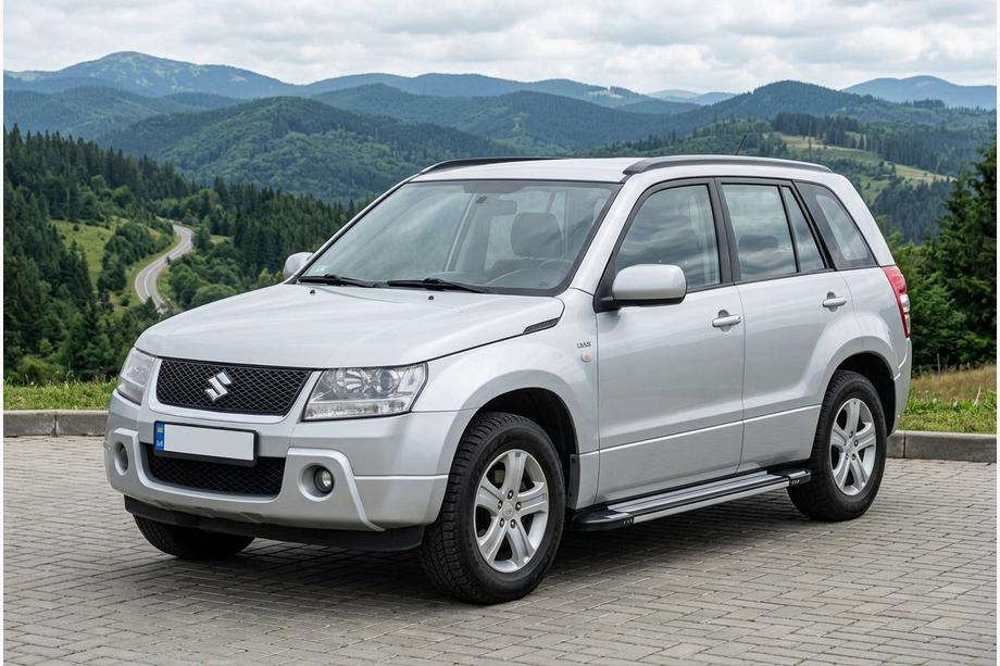 Suzuki Grand Vitara 2005-2017 Trittbretter Rainbow (2 Stk, Alu) Image