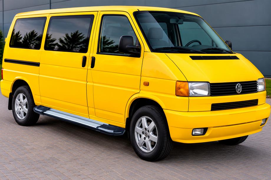Volkswagen T4 Transporter 1990-2003 Trittbretter Rainbow (2 Stk., Alu) Kurzer Radstand Image