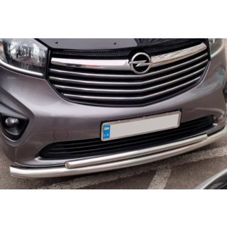 Frontschutzbügel ST014 (Edelstahl) Fiat Talento 2016- Foto 4