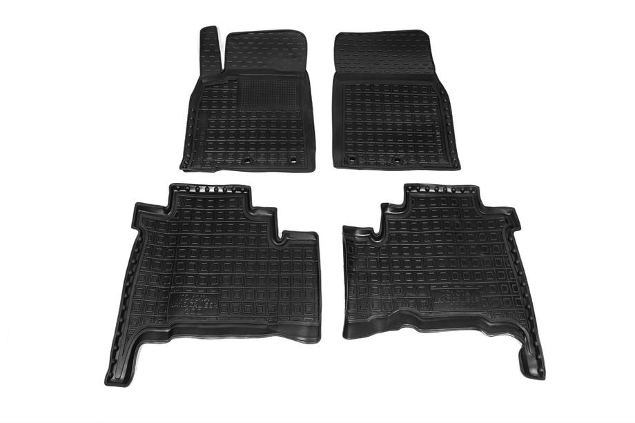 Toyota Land Cruiser 200 2007-2021 Gummimatten mit Rand 2012-2021 (Autogumm) Image