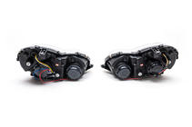 Mercedes C-class W203 2000-2007 Frontscheinwerfer mit LED-Tagfahrlicht (2 Stk) Dunkel Foto 5