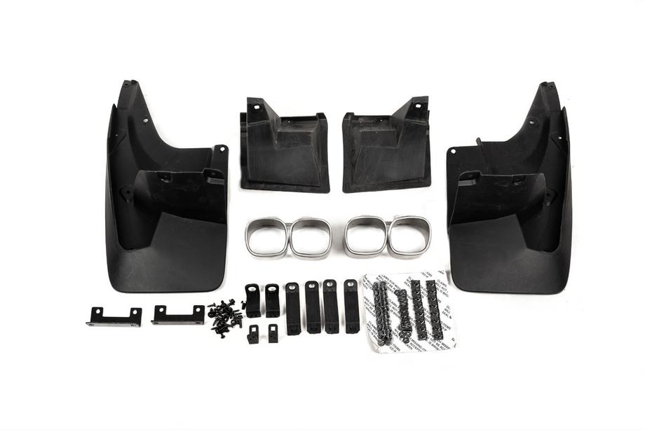 Toyota Land Cruiser Prado 150 2009-2023 Stoßstangenschutz vorne und hinten Executive (2017-) Weiß Foto 8
