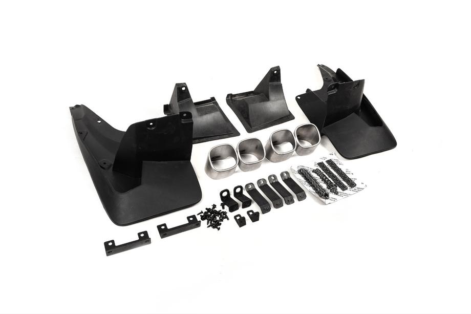 Toyota Land Cruiser Prado 150 2009-2023 Stoßstangenschutz vorne und hinten Executive (2017-) Weiß Foto 10