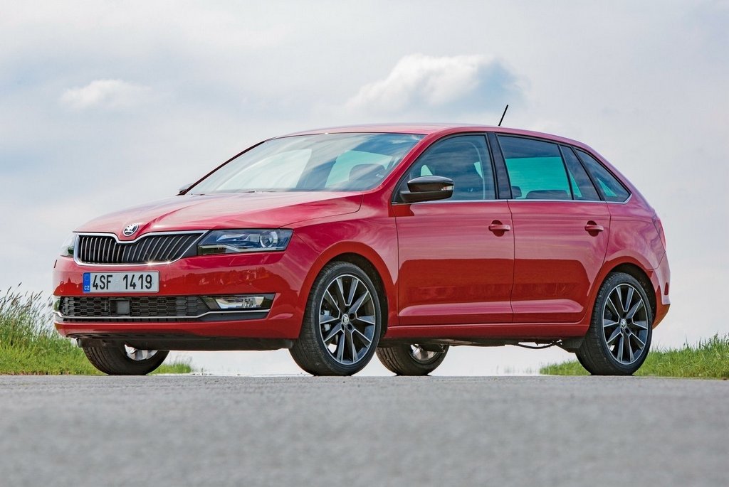 Das aktualisierte Modell Fließheck Skoda Rapid Spaceback