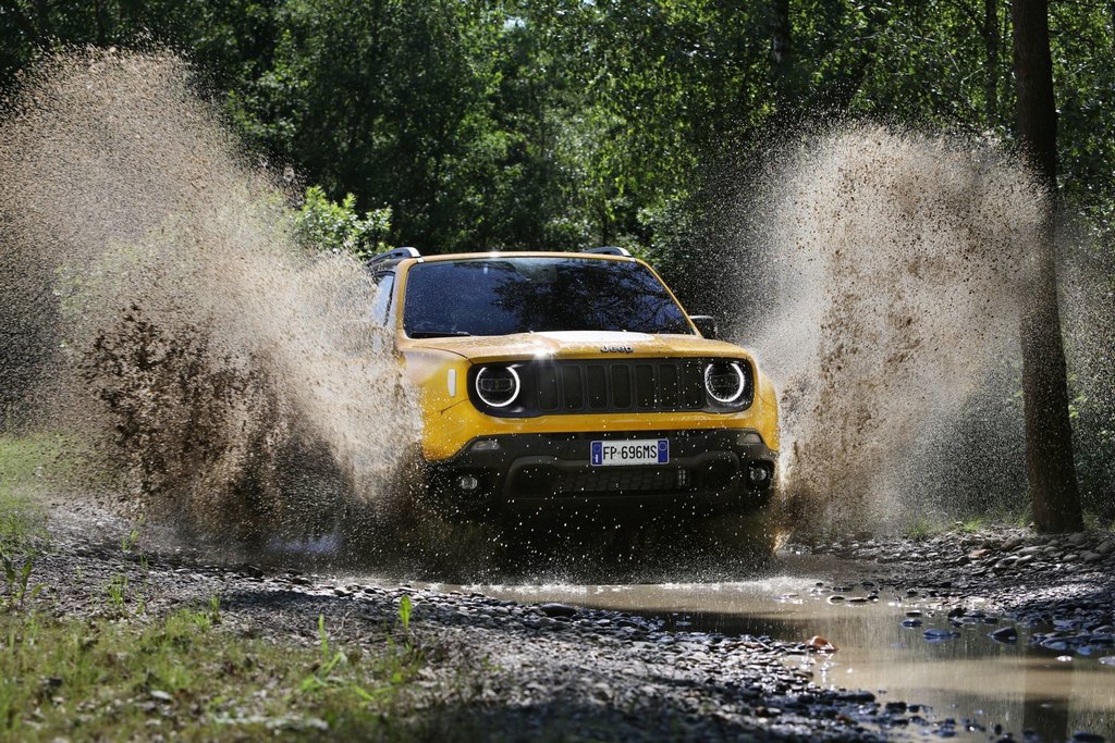 Die aktualisierte Crossover Jeep Renegade