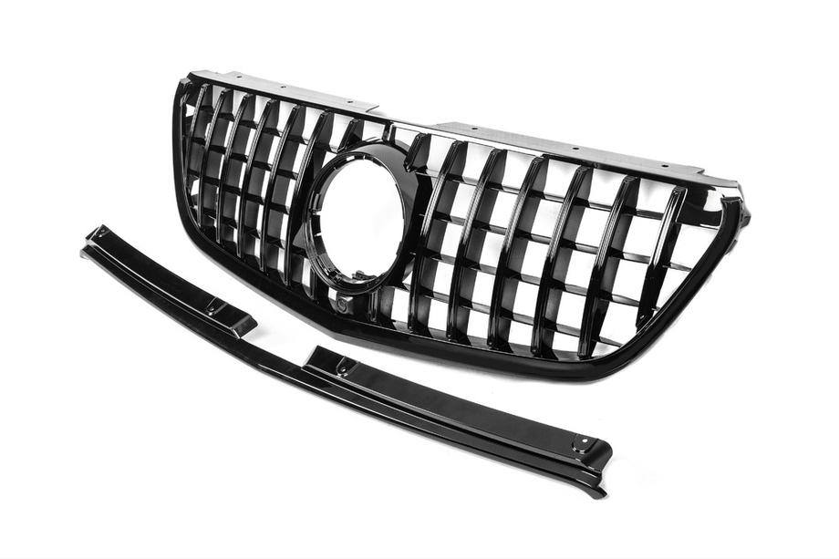 Mercedes Vito/V-class W447 2014- Frontgrill GT Panamericana Schwarz (2014-2023 für Vito W447) Foto 8