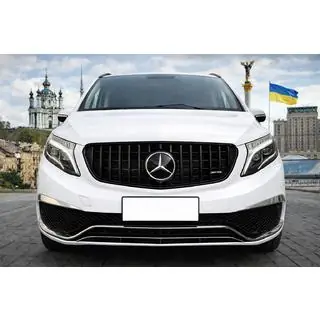 Frontgrill GT Panamericana Schwarz (2014-2019 für V-class) Foto 1