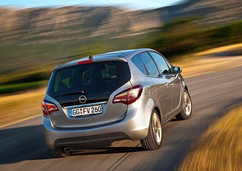 Übersicht der kompakte Minivan Opel Meriva B