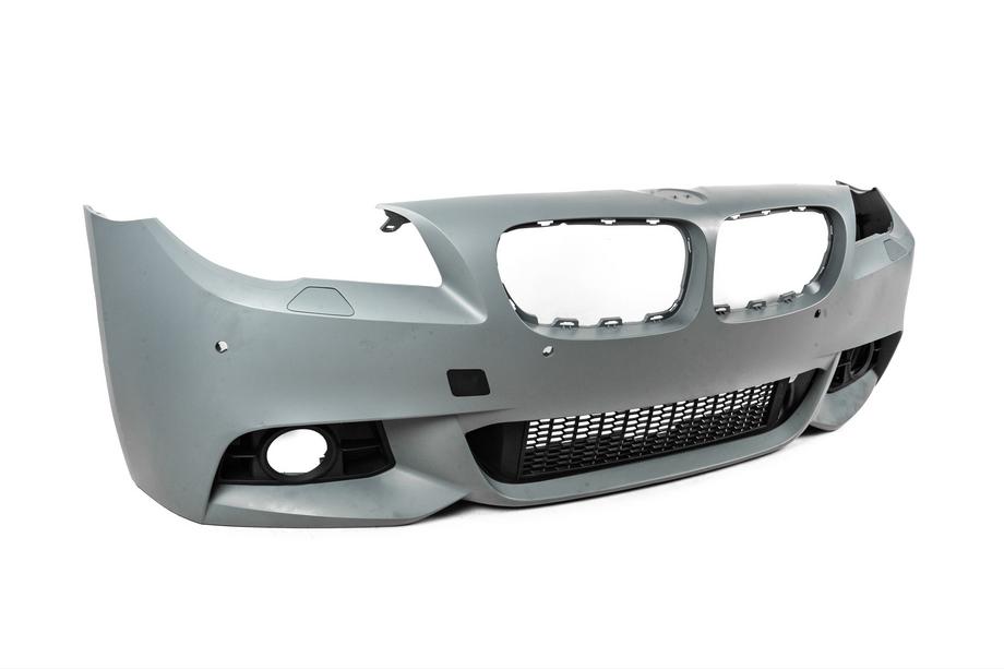 BMW 5 Series F10/F11 2010–2016 Bodykit (M-Performance LCI) Einzel-Auspuff mit beidseitigem Endrohr Foto 13