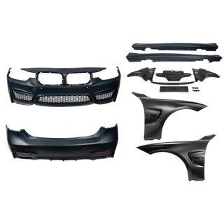 Bodykit mit Kotflügeln (F80 M3) BMW 3 Series F30/F31 2012-2019 Foto 2