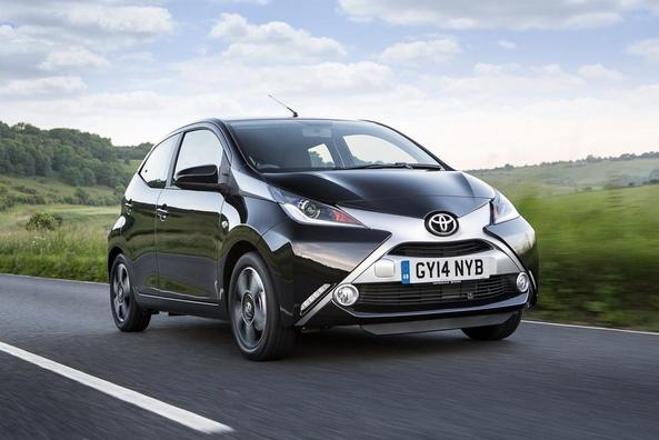 Übersicht der zweiten Generation des Toyota Aygo Fließheck