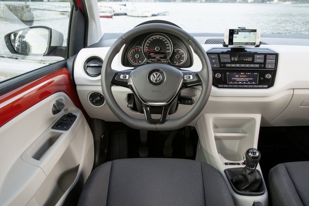 Übersicht der aktualisierten städtischen Fließheck Volkswagen up!