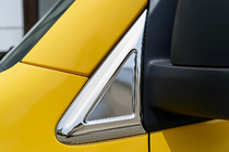 Mercedes Sprinter W907/W910 2018- Abdeckung neben Spiegel (2 Stk., Edelstahl) Foto 1