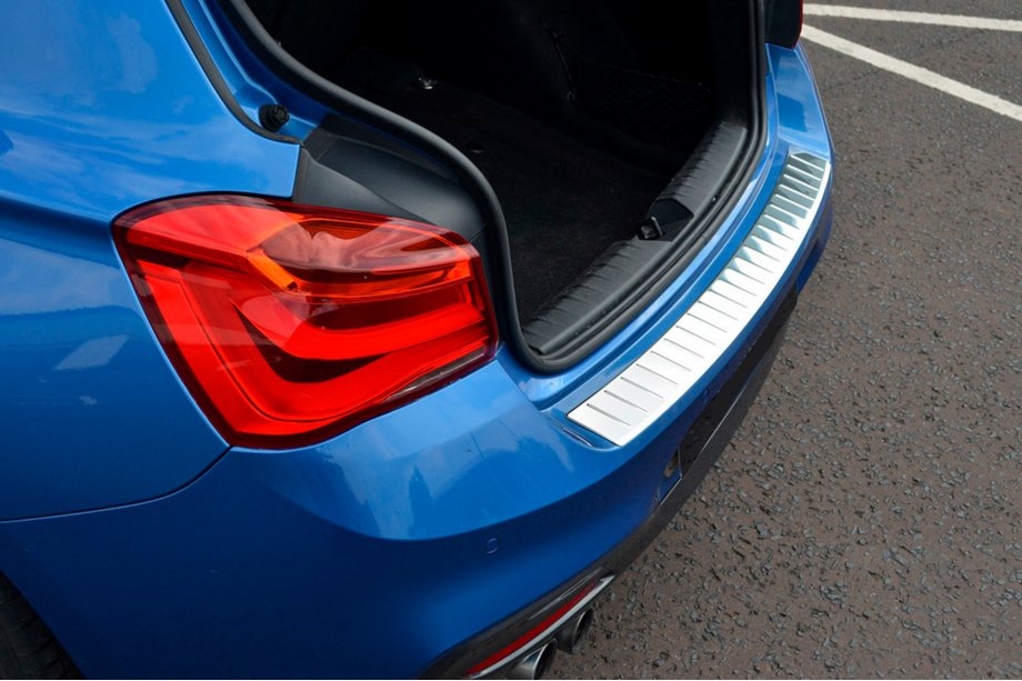 Ford Fiesta 2017- Heckstoßstangenabdeckung OmsaLine (Edelstahl) Image
