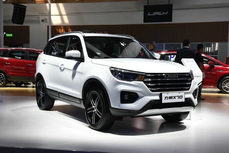 Übersicht der städtischen Crossover-Lifan X70