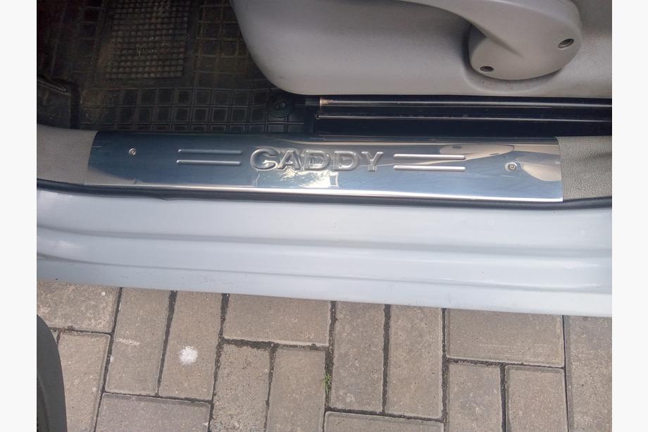 Volkswagen Caddy 2015-2020 Einstiegsleisten Edelstahl OmsaLine (4 Stk.) Foto 2