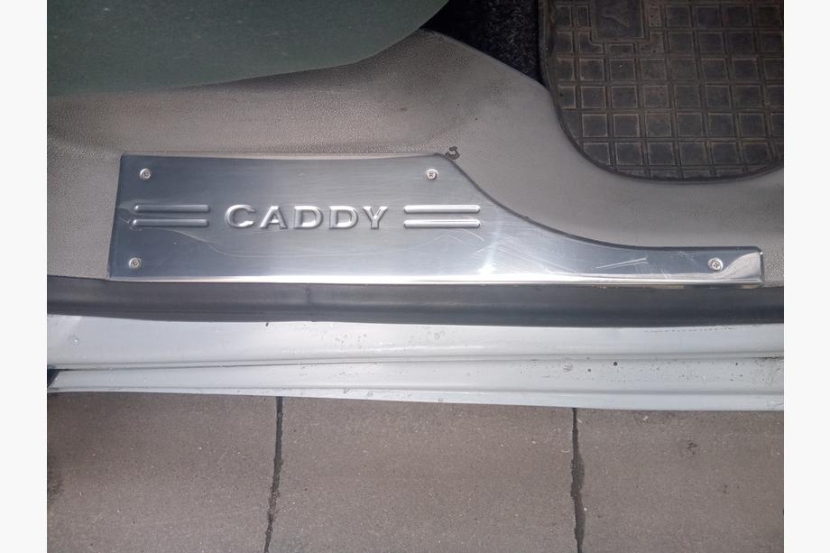 Volkswagen Caddy 2015-2020 Einstiegsleisten Edelstahl OmsaLine (4 Stk.) Foto 5