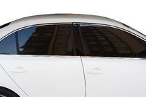 Volkswagen Jetta 2011-2018 Komplette Fensterumrandung Edelstahl (12-tlg.) Carmos - Türkischer Edelstahl Foto 3