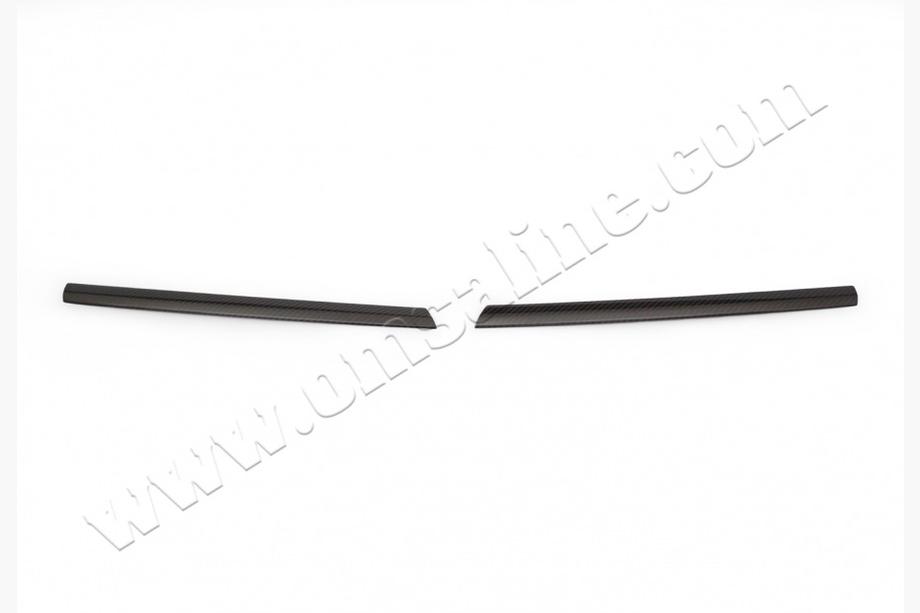 Volkswagen T6 2015-2024 Grill Einsätze unten 2015-2019 (2 Stk, Carbon) Foto 5