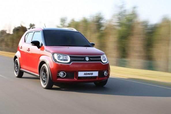 Kompakte Schrägheck-Suzuki Ignis Geländewagen