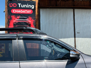 Toyota Hilux 2015- Windabweiser mit Chromleiste (4 Stk, Niken) Foto 5