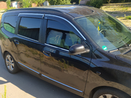 Dacia Lodgy 2012-2022 Windabweiser mit Chromleiste (4 Stk, Niken) Foto 1