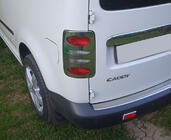Volkswagen Caddy 2004-2010 Chrom Rückleuchten Abdeckungen V2 (2 Stk., Edelstahl) Foto 1