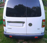 Volkswagen Caddy 2004-2010 Chrom Rückleuchten Abdeckungen V2 (2 Stk., Edelstahl) Foto 4
