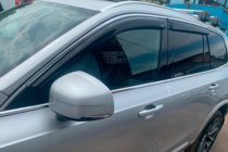 Volvo XC90 2015- Windabweiser mit Chromleiste (4 Stk, HIC) Foto 1