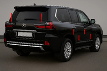 Lexus LX570/450d 2008-2022 BlackEdition Bodykit (für TRD 2016+) Foto 2